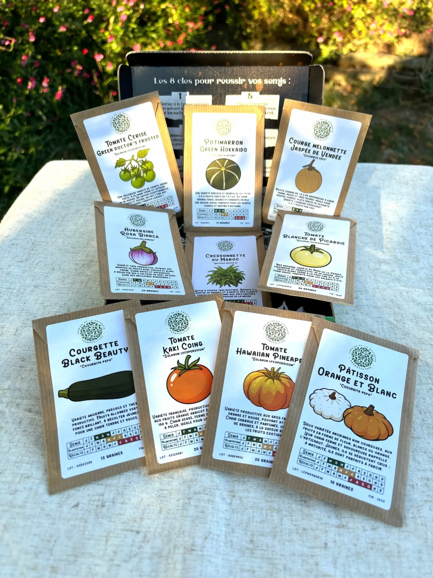 coffret graines rares