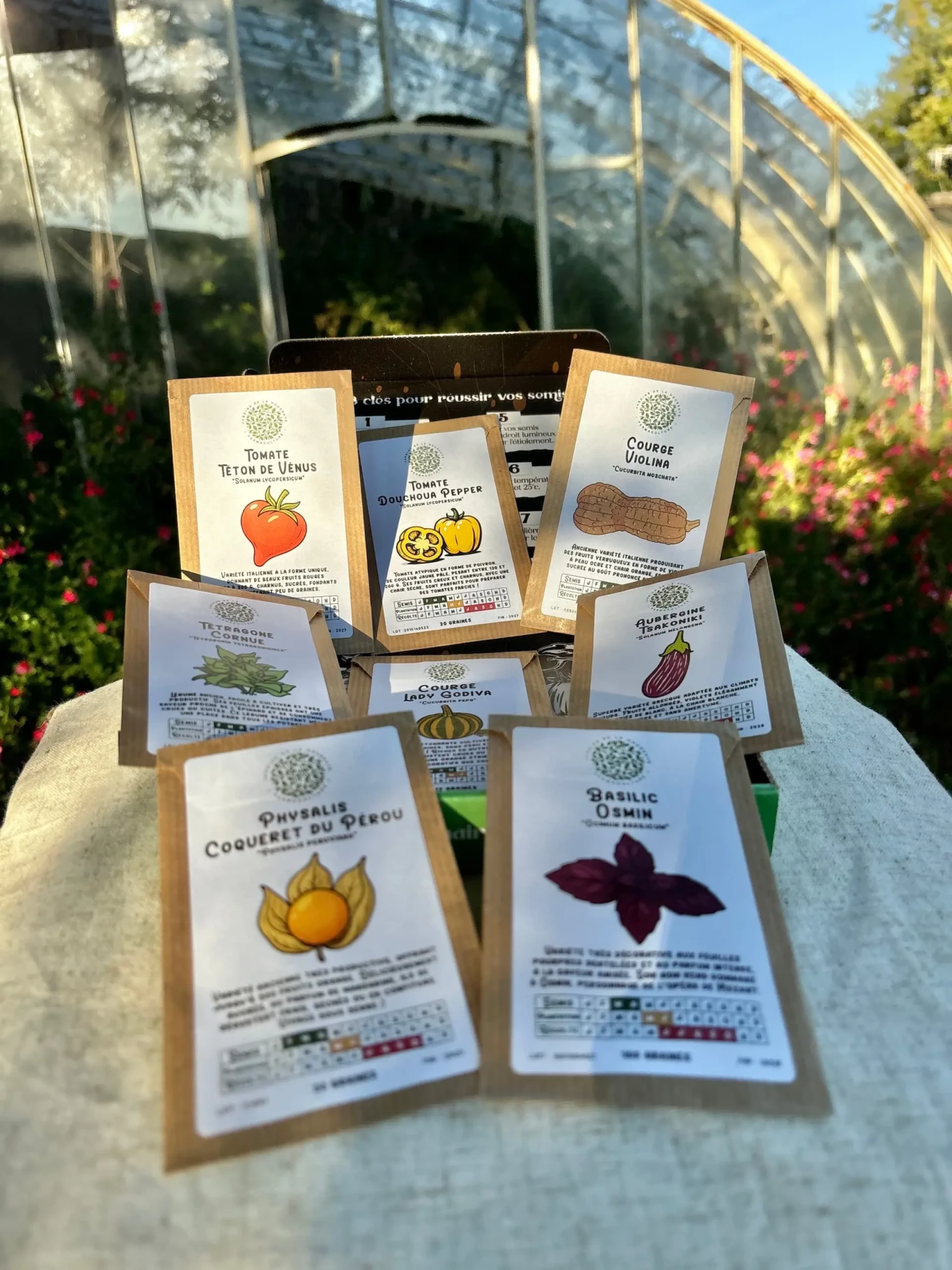 coffret graines rares et insolites