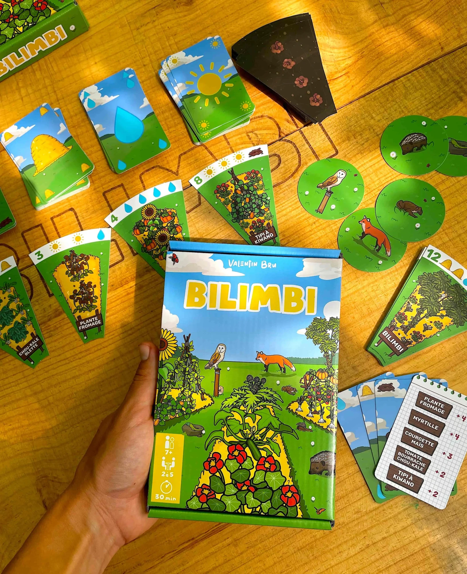Jeu de société potager Bilimbi